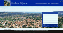 Desktop Screenshot of cezanne-immobilier.net